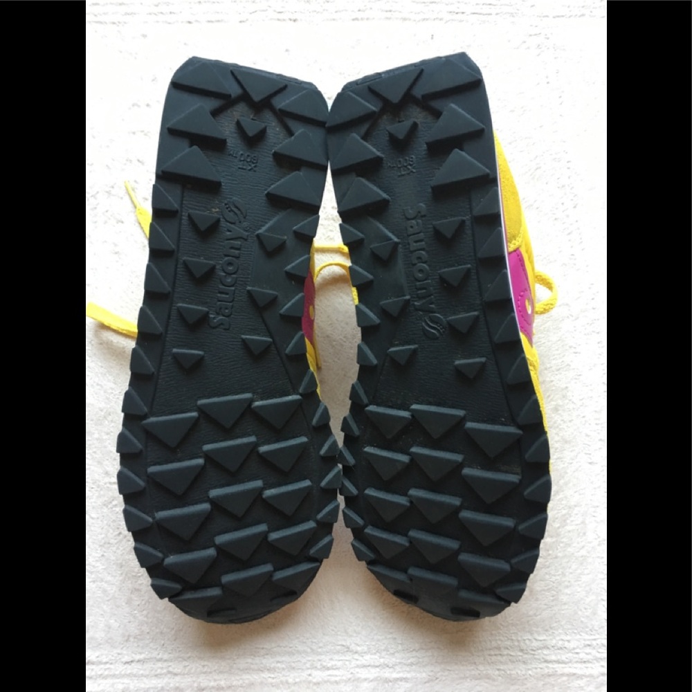 Saucony Women’s shoes “Jazz”, size 8.5, YellowPink - Picture 7 of 9